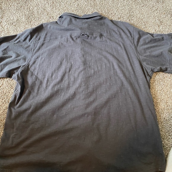 Columbia Grey Short Sleeve Button Up Size XL - Picture 6 of 6